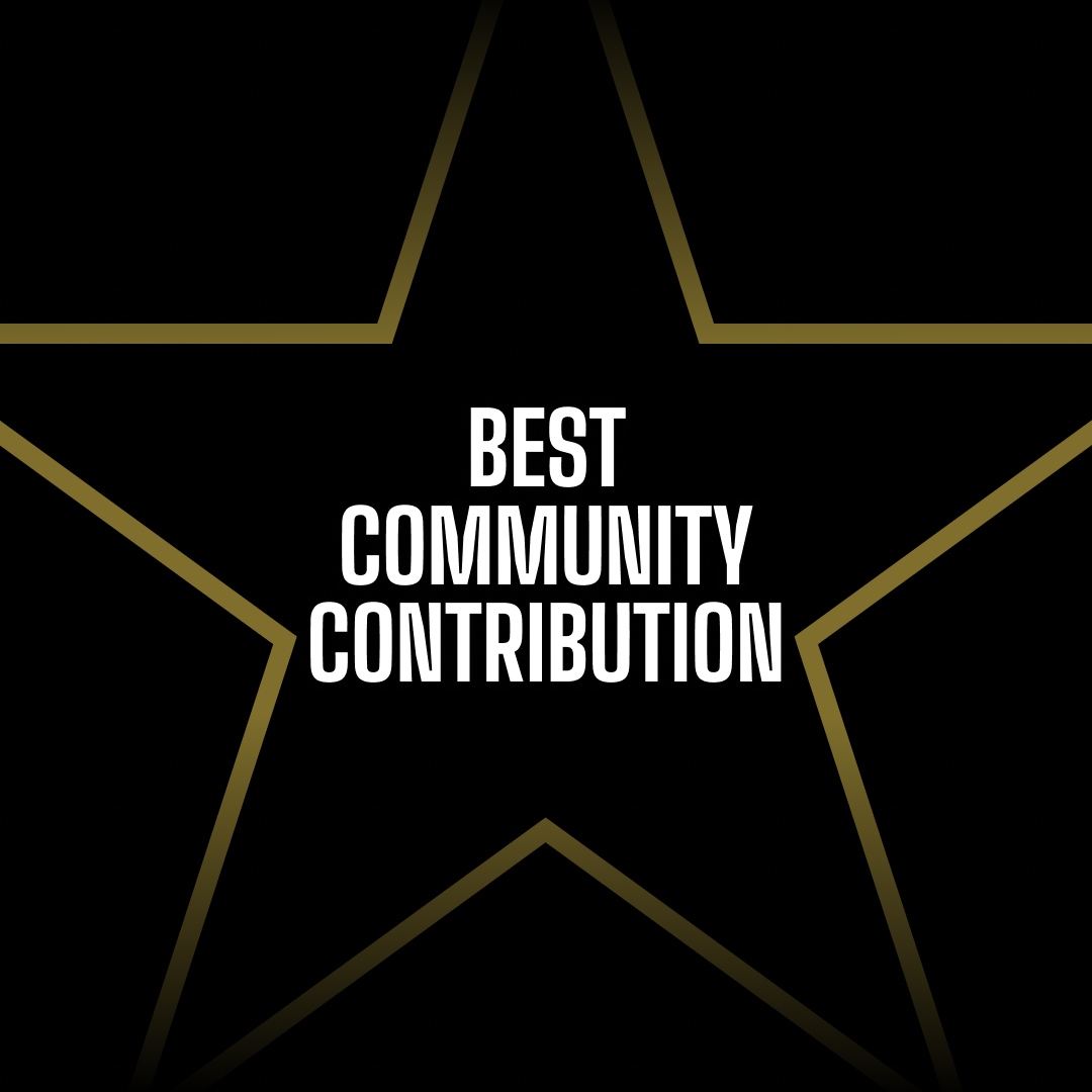 Best Community Contribution